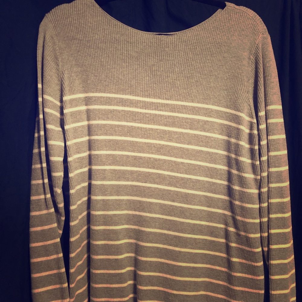 Long Sleeve Stripped Shirt - Never Worn